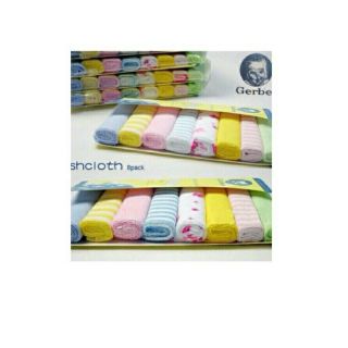 Sét 8 khăn đa năng cho bé siêu mềm 20x20cm
