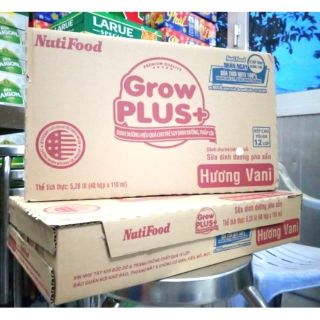 Sữa bột pha sẵn grow plus đỏ Nutifood 110ml date mới