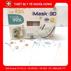 [3D MASK] TRẺ EM- HỘP 50 CHIẾC KHẨU TRANG 3D TRẺ EM