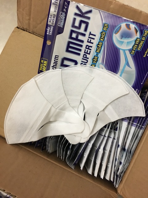 [HÀNG SẴN] Combo 6 gói 3D Mask SUPERFIT của Unicharm Nhật Bản