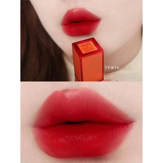Son Tom ford vỏ cam màu 16 Scarlet Rouge dòng matte limited đỏ thuần kiêu sa và chất lì mềm môi