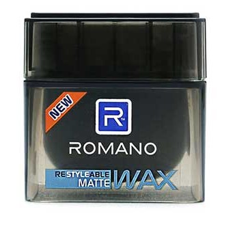WAX tạo kiểu tóc giữ nếp tự nhiên Romano Restyleable Matte 68g