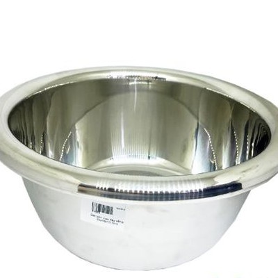 BÁT TRỘN INOX ĐÁY BẰNG 24X16X10.7CM