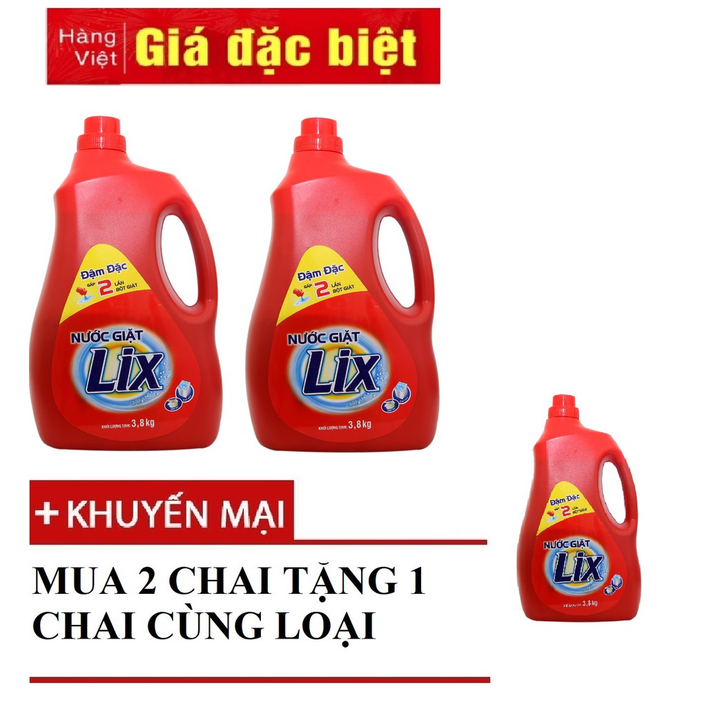 Combo tạo khách lấy sỉ Bột giặt/nước giặt/Nước xả vải