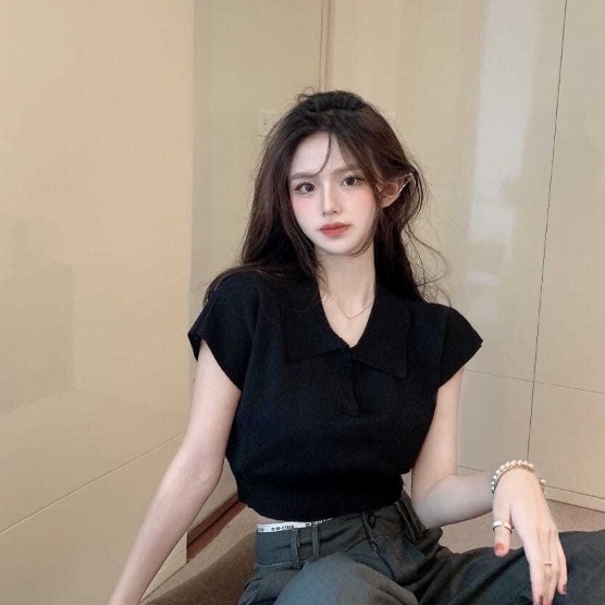 Áo thun COZOKC tay ngắn đơn giản phong cách Hàn Quốc