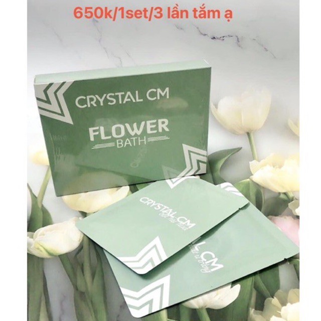 Set tắm trắng Crystal mới Chu Hằng (TẶNG 1 LẦN TẮM CRYSTAL)