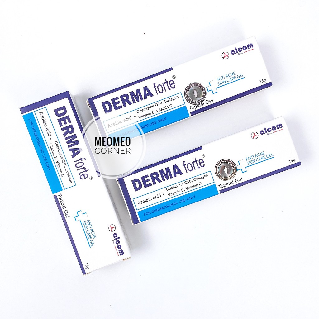 Kem giảm mụn thâm Derma Forte Skin Care Gel 15g