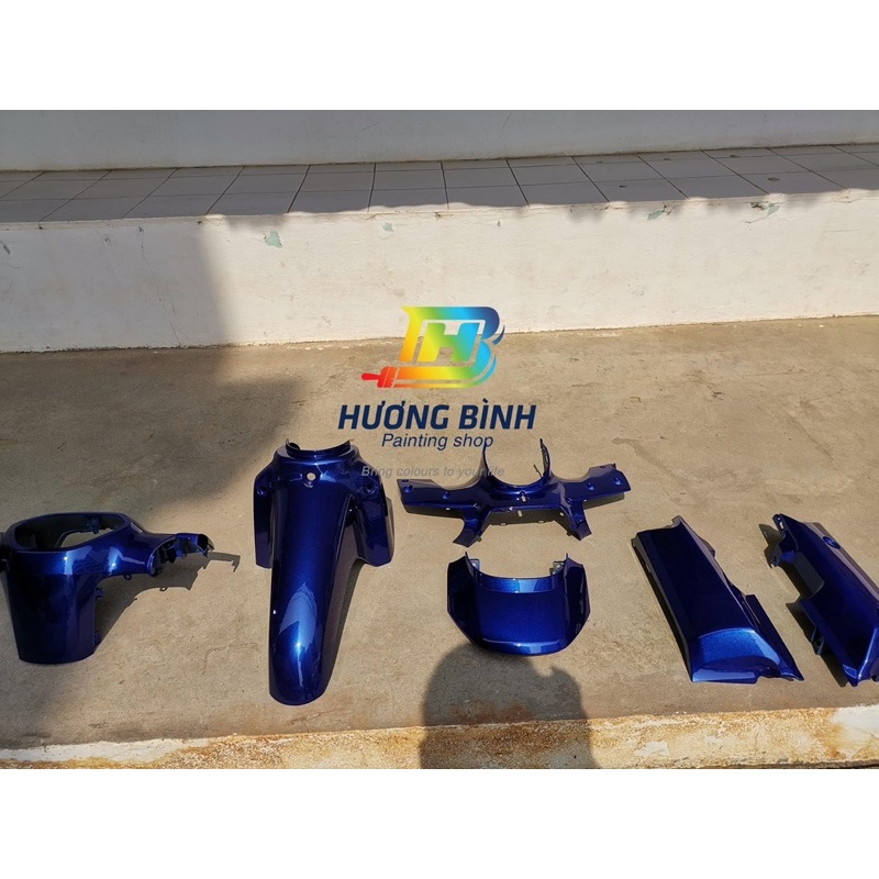 Sơn xịt Samurai màu Xanh Movistar Yamaha - Y688