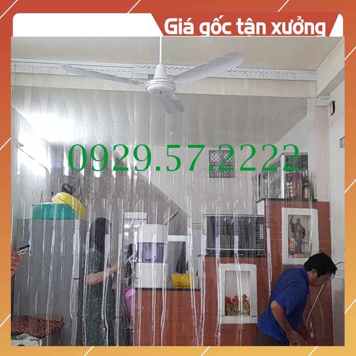 Màn nhựa  ngăn lạnh | Màn PVC ngăn thoát nhiệt | Rèm nhựa trong suốt.