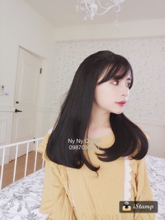 Tóc giả kẹp U cụp 50cm KU04