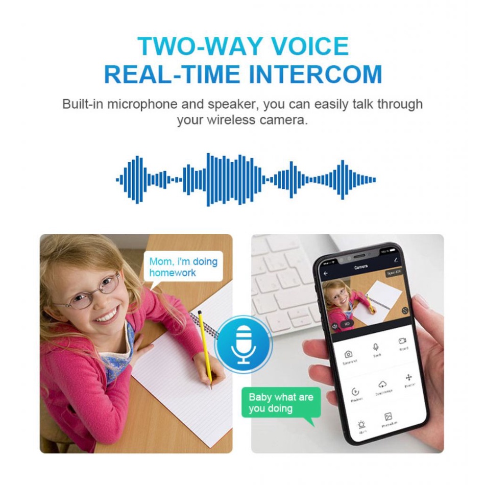 Bóng Đèn Thông Minh 2mp Tuya E27 Camera 1080p Wifi Ip Ptz Hồng Ngoại Ban Đêm An Ninh | BigBuy360 - bigbuy360.vn