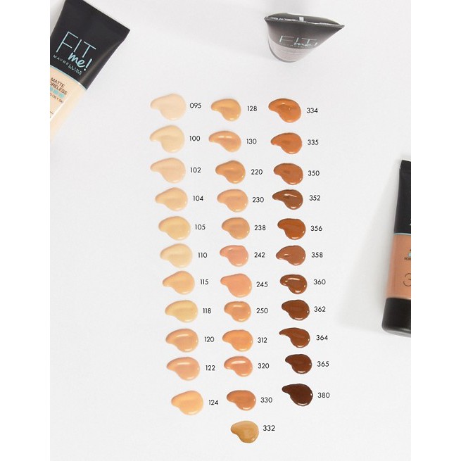 Kem nền lì mịn tự nhiên Maybelline Fit Me Tube 30ml | BigBuy360 - bigbuy360.vn