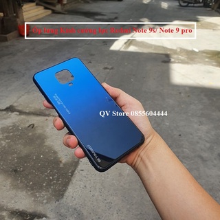 Redmi Note 9s Note 9 pro| Ốp lưng kính cường lực Glass Case Redmi Note 9s Note 9 pro