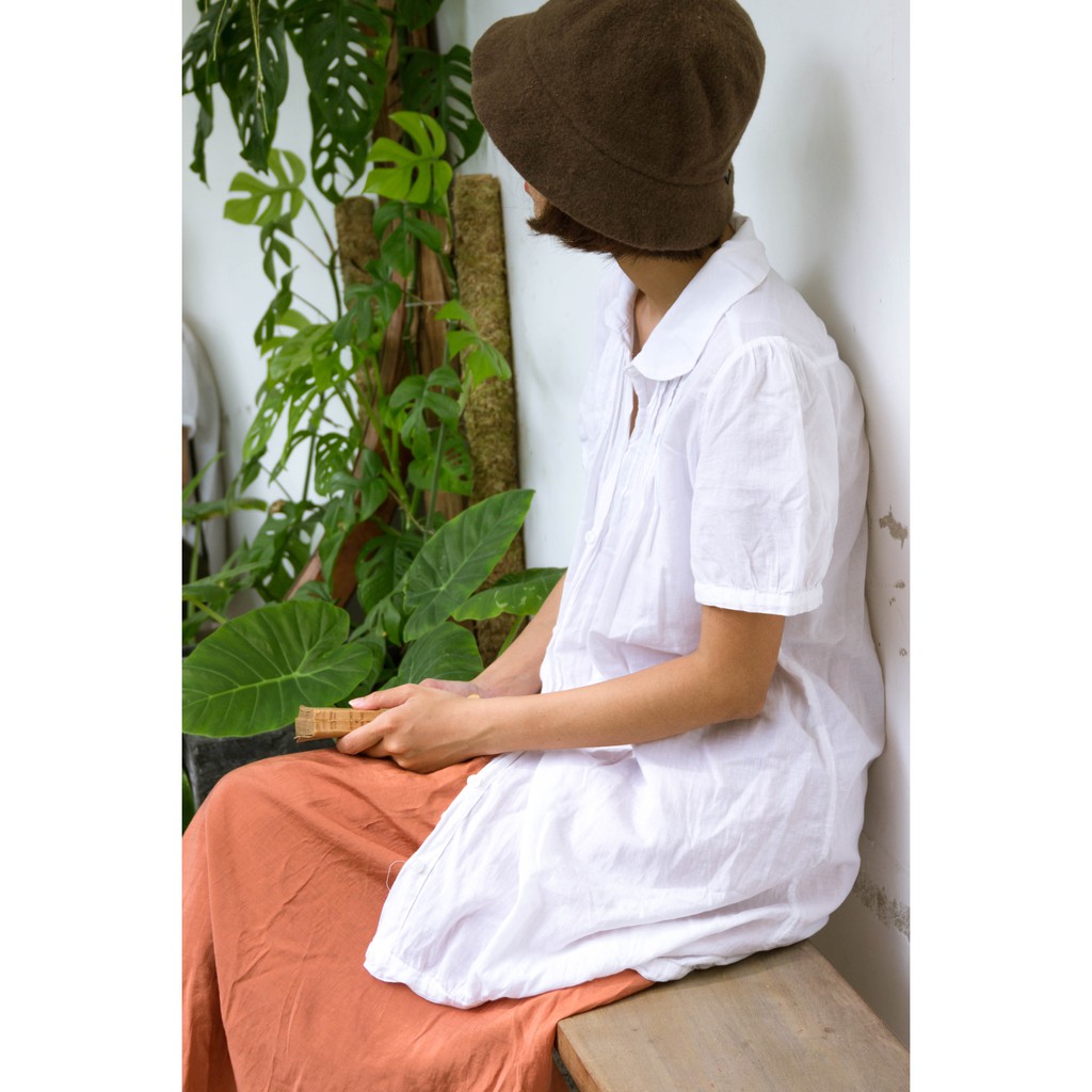 Áo sơ mi trắng kiểu