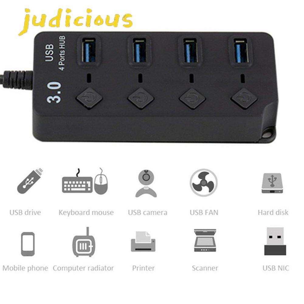 Bộ Chia 4 Cổng Usb 3.0 Tốc Độ Cao | BigBuy360 - bigbuy360.vn