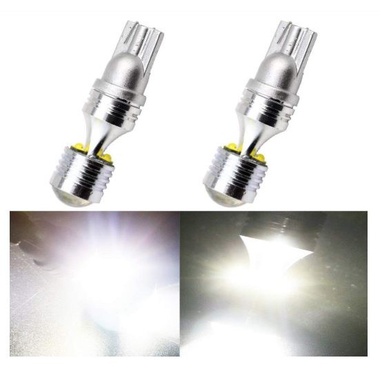 1 bóng đèn lùi ô tô Led T15 chân như T10 CREE cực sáng 800 lumen sáng trắng