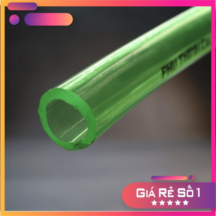 (Siêu Rẻ) 1 mét Ống Thay Nước Bể Cá Cao Cấp Phú Thịnh Chống Gập Phi 16
