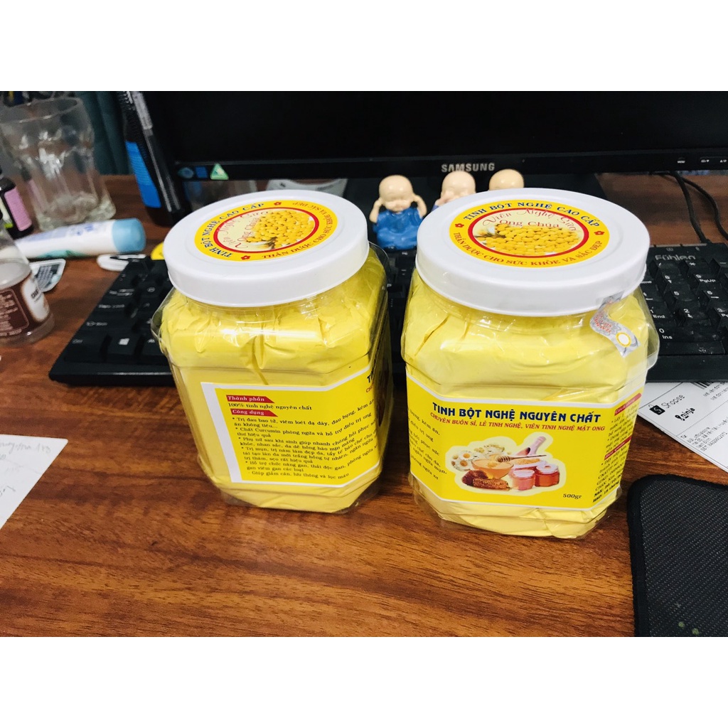 Tinh Bột Nghệ Nguyên Chất 500g