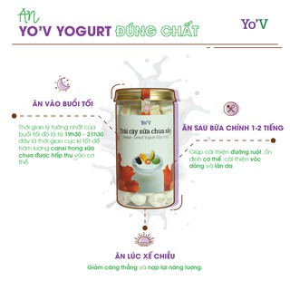 Sữa chua sấy trái cây Yo'v