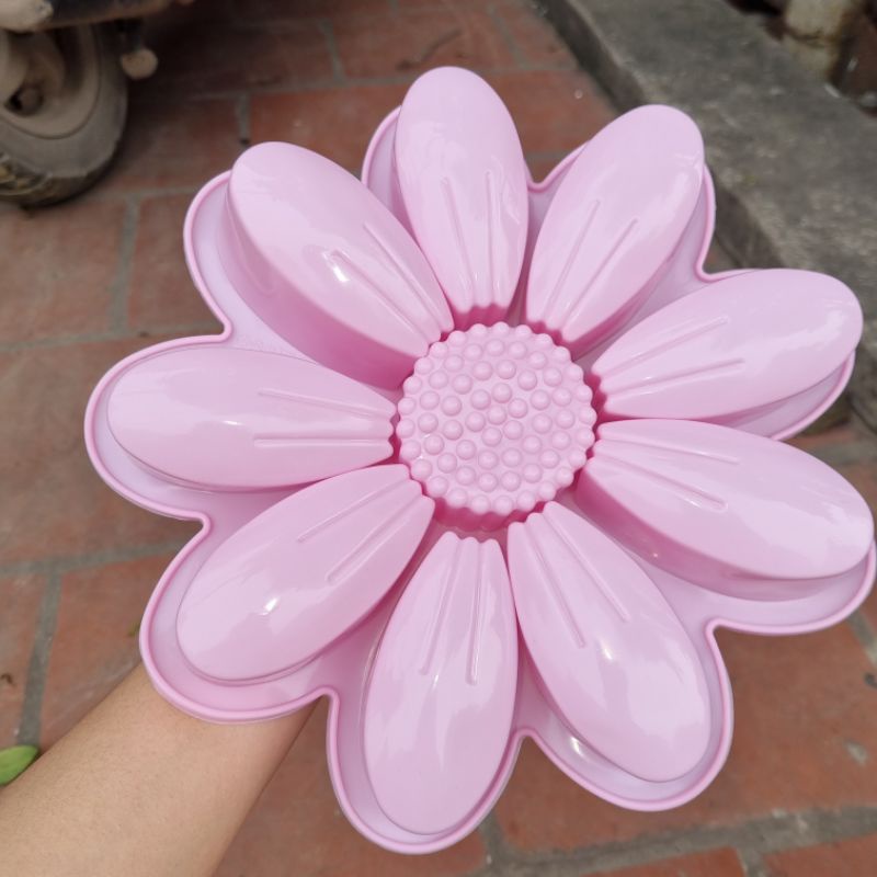 Khuôn hoa cúc 9 cánh to làm bánh cúng lễ tiệc sự kiện