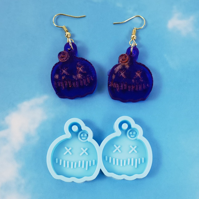 Khuôn Nhựa Làm Mặt Trang Sức Phong Cách Halloween