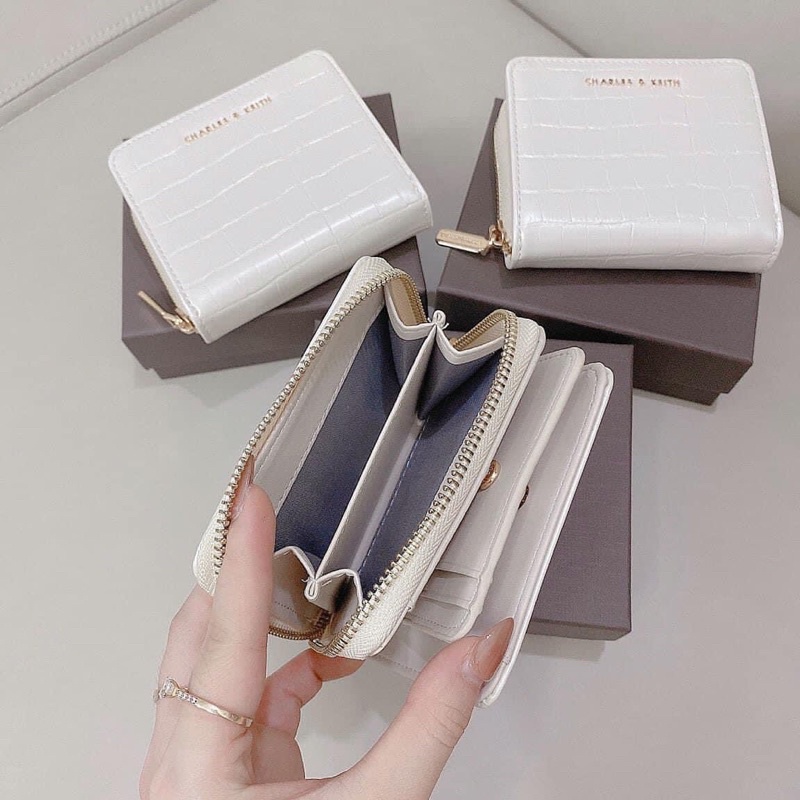 0420-6# Ví nữ €&K nhiều ngăn fullbox