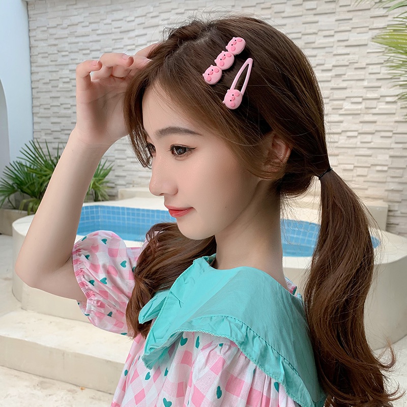 Kẹp tóc hình heo con dễ thương 2022