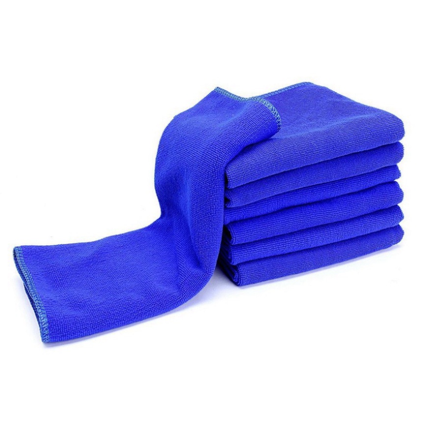 Khăn Lau - Khăn Lau Đa Năng -  Microfiber Siêu Mềm Mịn, Siêu Thấm Hút, Cho Xe Ô Tô, Nhà Bếp