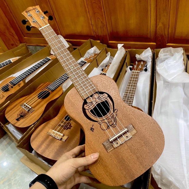 Đàn Ukulele Concert Deviser - Tặng đầy đủ phụ kiện