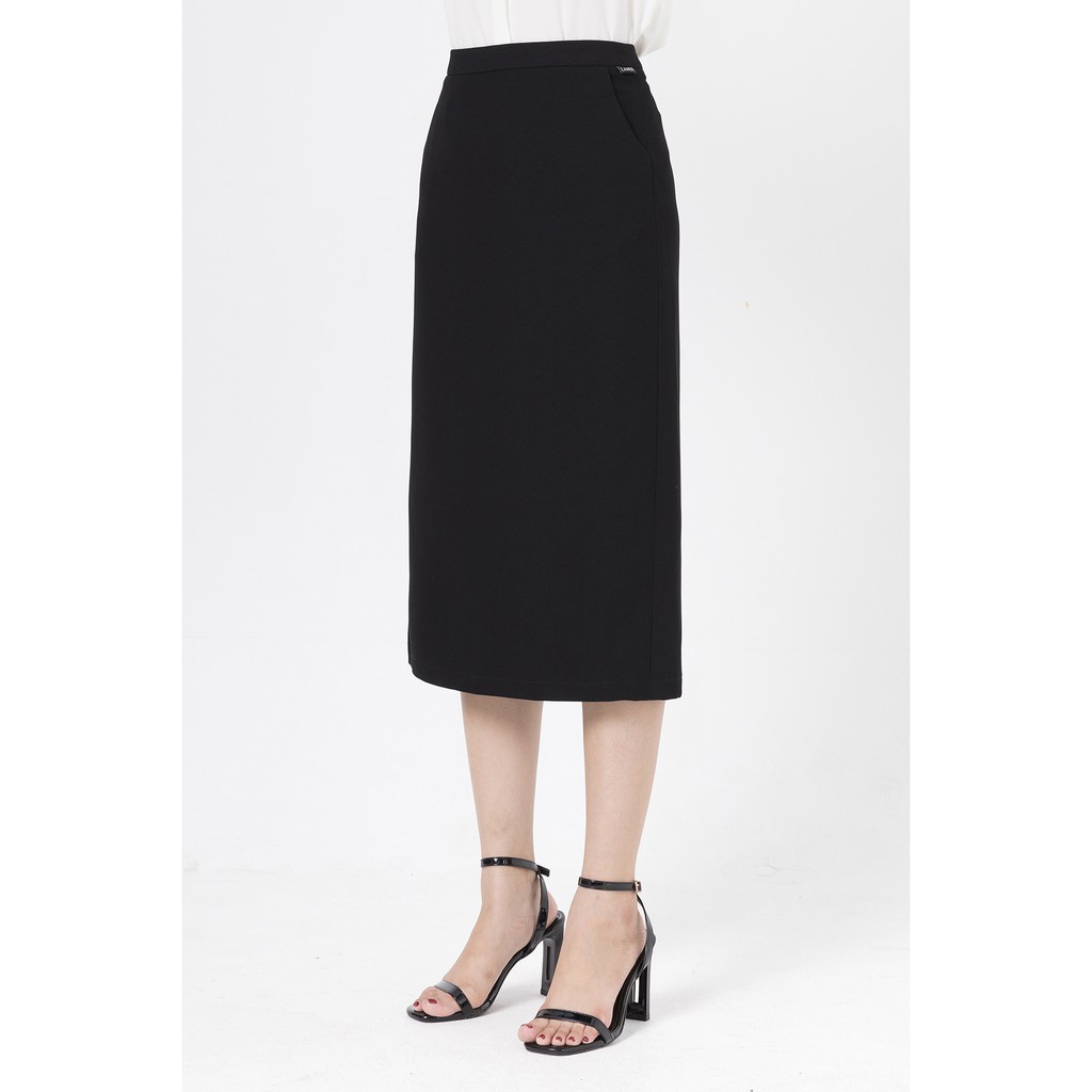 Chân váy ôm, xẻ sau Lamer L62F19Q001-S1400 (Đen) | BigBuy360 - bigbuy360.vn