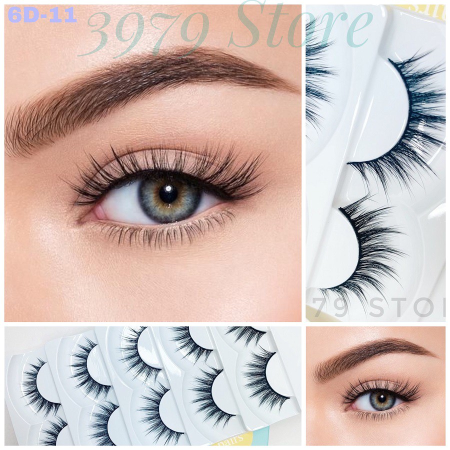 Lông Mi 6D Chuyên Nghiệp Cho Makeup Siêu Mềm & Nhẹ