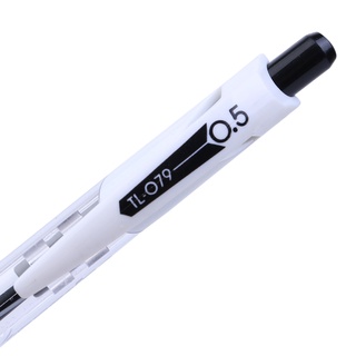 Bút Bi Bấm 0.5mm Thiên Long TL-079 (Mực Đen/Mực Đỏ)