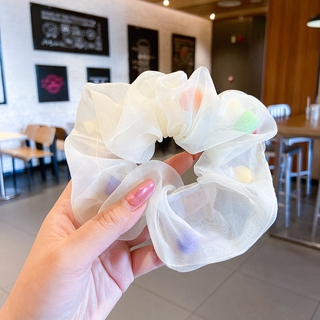 Dây buộc tóc phong cách Hàn Quốc lấp lánh cho nữ