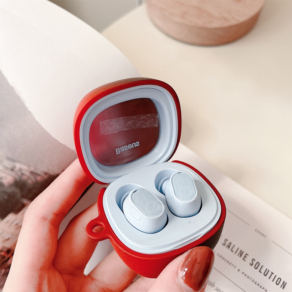 Vỏ Bảo Vệ Hộp Sạc Tai Nghe Bluetooth Không Dây Baseus Bowie WM02 Màu Gradient Thời Trang Chống Sốc