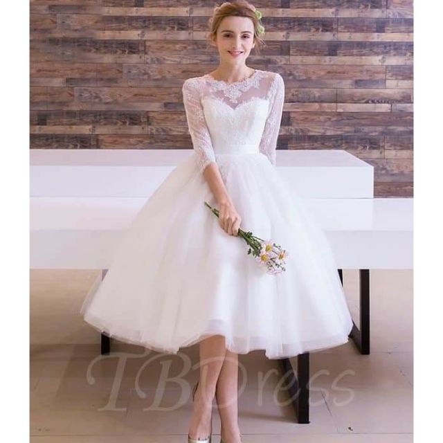 ĐẦM XÒE TAY LỠ ĐÍNH HOA 3D