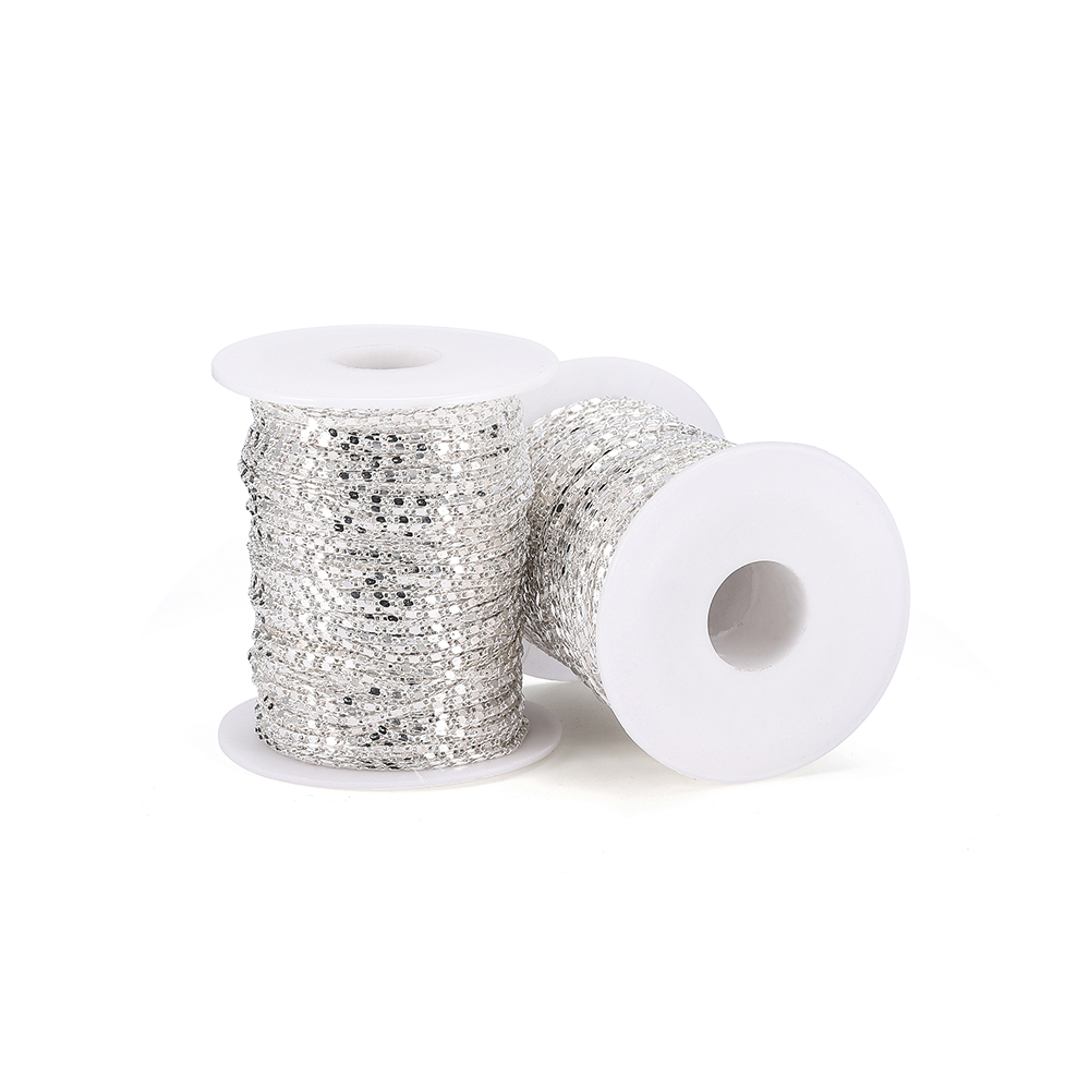 Set 10 cuộn dây xích chất liệu đồng làm trang sức thời trang cho nữ