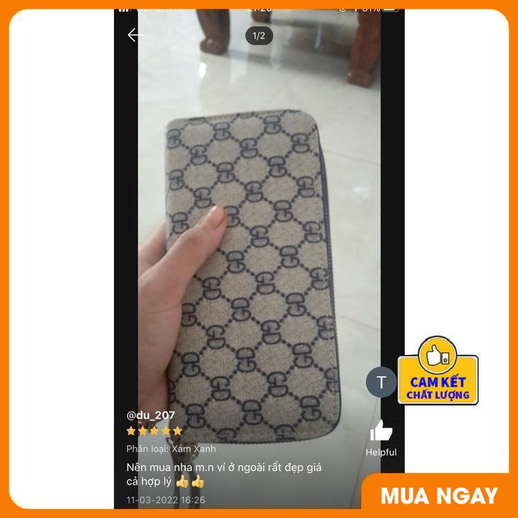 Ví bóp Nữ Thời Trang 2 Ngăn Khoá Kéo Cao Cấp Nhiều Ngăn Đựng Tiền Đựng Thẻ - Điện Thoại ST0057