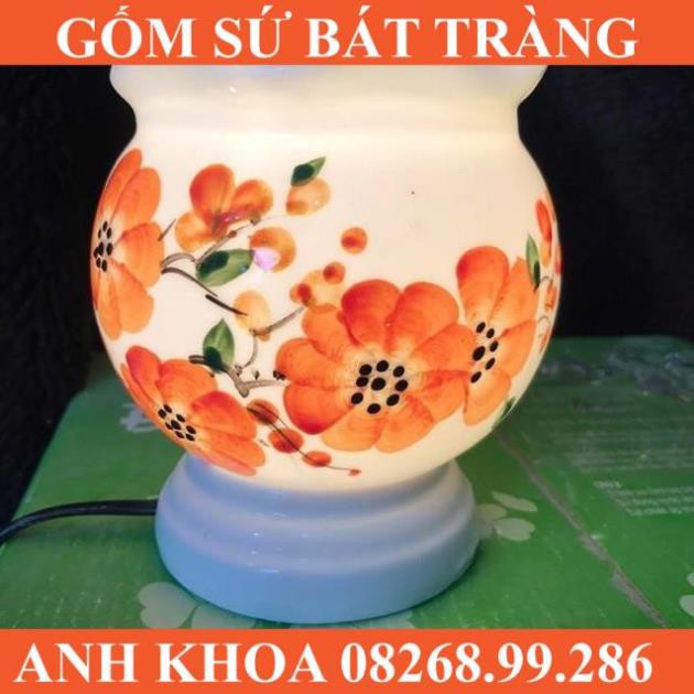 Đèn xông tinh dầu size to - Gốm sứ Bát Tràng Anh Khoa