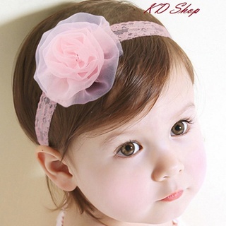 Băng dô Turban hoa hồng xinh xắn dễ thương cho bé gái