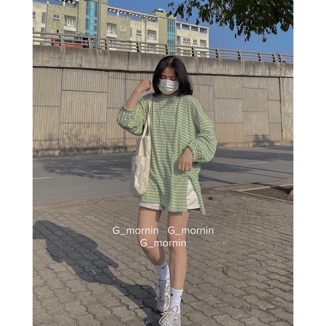 Áo pull kẻ NM - Gmornin