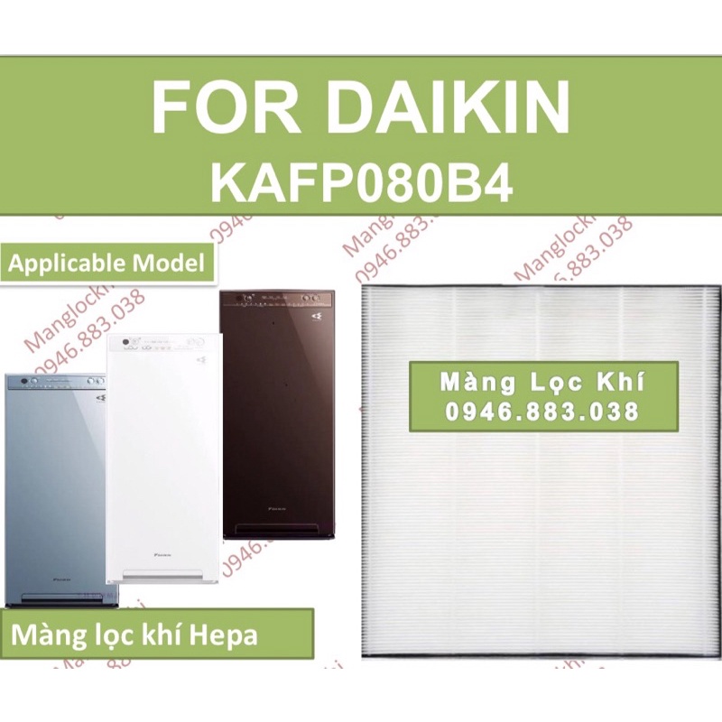 Màng lọc Hepa Daikin (KAFP080B4) MC55W...