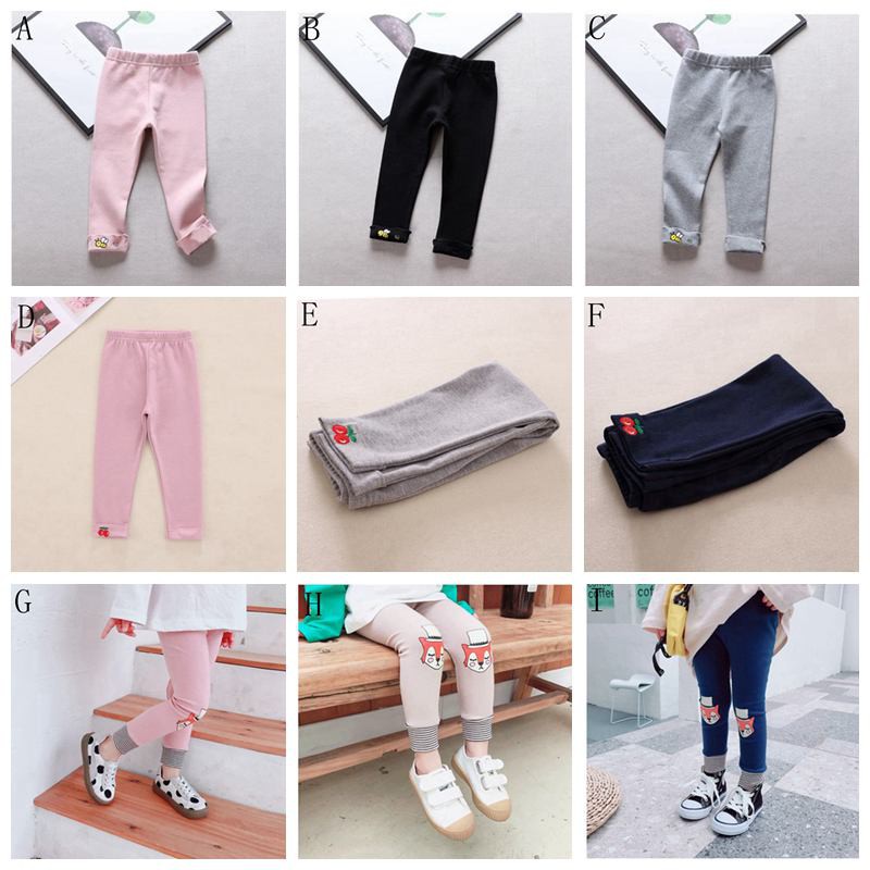 Quần Legging Cotton Cho Bé Gái (1-5 Tuổi)