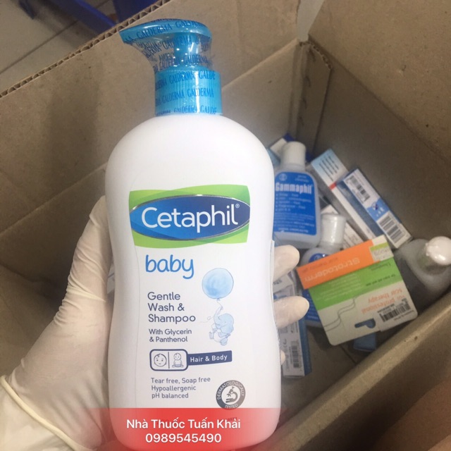 Sữa Tắm Gội CETAPHIL BABY SHAMPOO- Bot 400ml