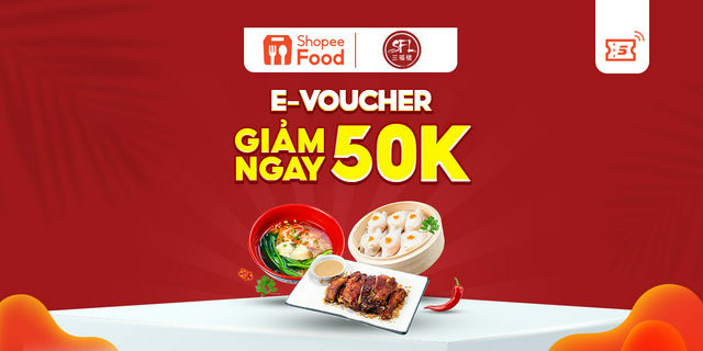 HCM [E-Voucher] Mã giảm giá 50K khi đặt Sanfulou trên ShopeeFood tại ứng dụng Shopee