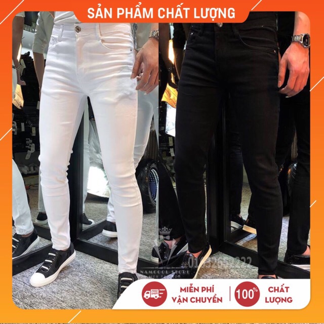 🌼🌼QUẦN JEAN NAM AMIRI ĐEN TRẮNG TRƠN BODY SIÊU ĐẸP