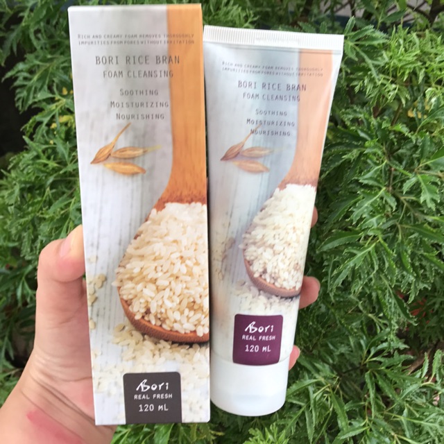 Sữa rửa mặt bori rice bran