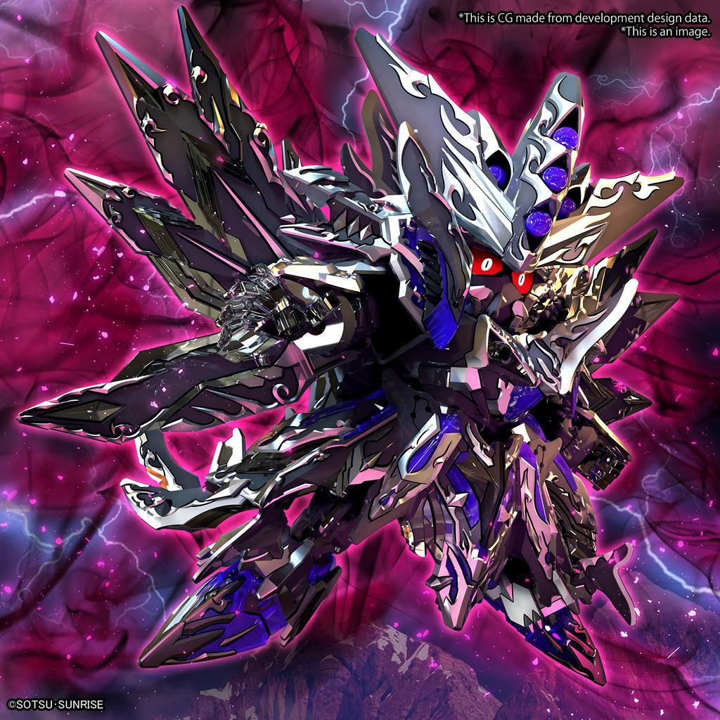 Mô hình lắp ráp Gundam SD WH World Heroes Dominant Superior Darkness Dragon Gundam
