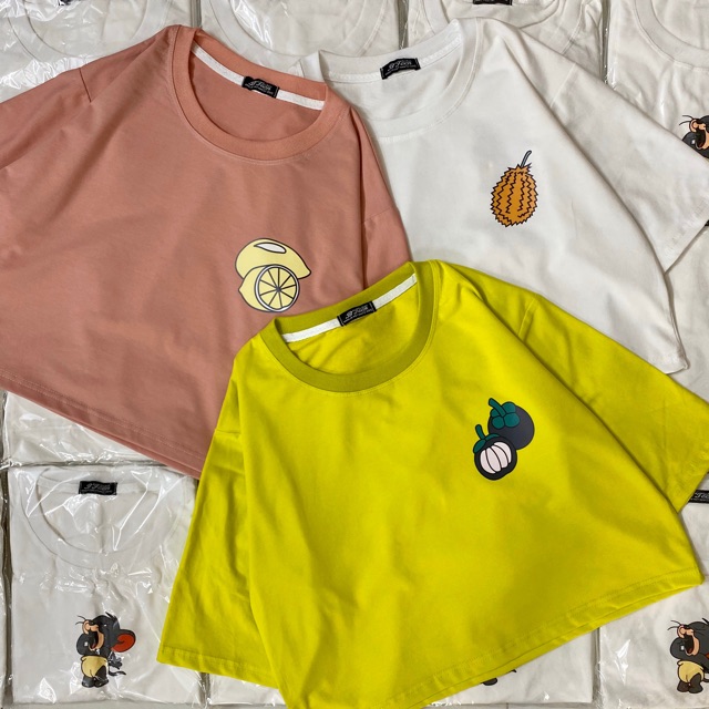 [Mã WASKT410K giảm 10K đơn 50K] [ HÌNH THẬT ] Áo Croptop TRÁI CÂY Unisex | BigBuy360 - bigbuy360.vn