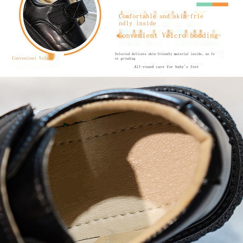 Giày Sandal Da Mềm Phong Cách Anh Quốc Thời Trang Xuân Thu 2022 Cho Bé Trai