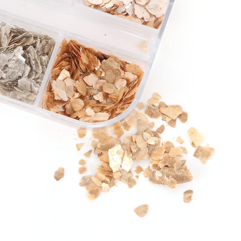 Kim TuyếN LấP LáNh HìNh Vỏ Sò 3D Trang Trí MóNg Nghệ ThuậT